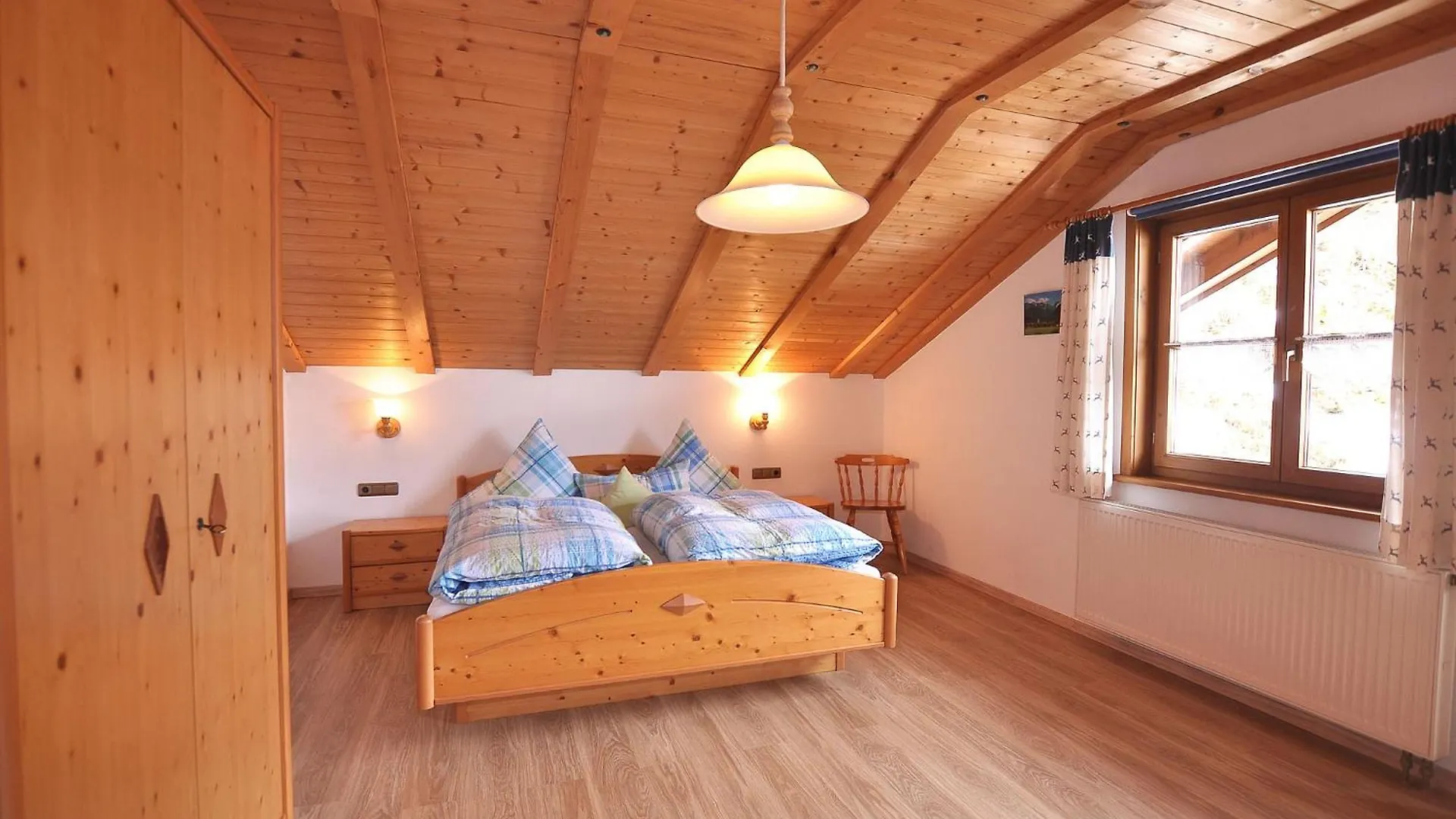 Holzhaus Lang Daire Langenwang Almanya